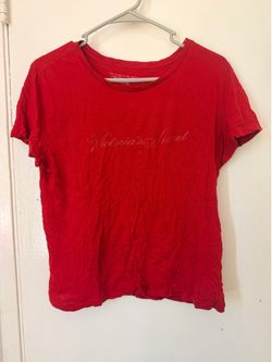 Victoria’s Secret Red Shirt