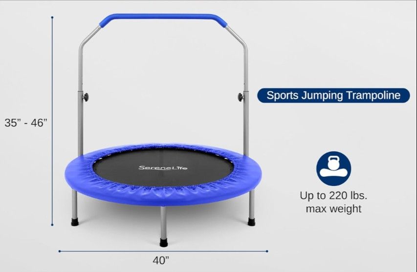 Mini Exercise Trampoline- Brand New