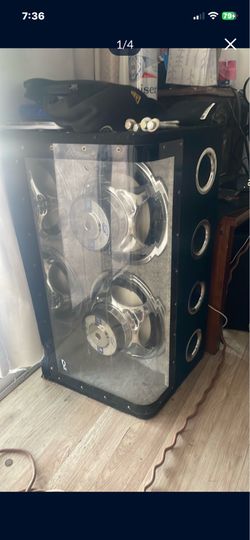 2 12” subs with box