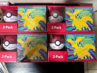 Pokémon Ascended Heroes ETB + Poké Ball Bundle Sam’s Club Exclusive Lot of 4