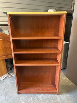 Nice Executive 4 Tier Adjustable Bookcase – Heavy Duty Quality Wood – Delivery Available
