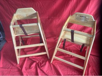Toddler High chair x2