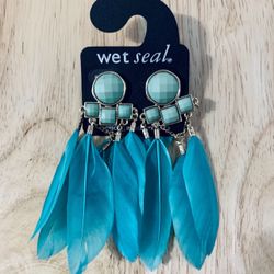 Feathered Earrings 