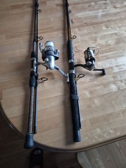 7 ft. Rod and reel by Abu  Garcia & Avenger