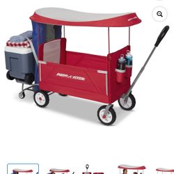 Tailgater Wagon With UV Canopy, Folding 