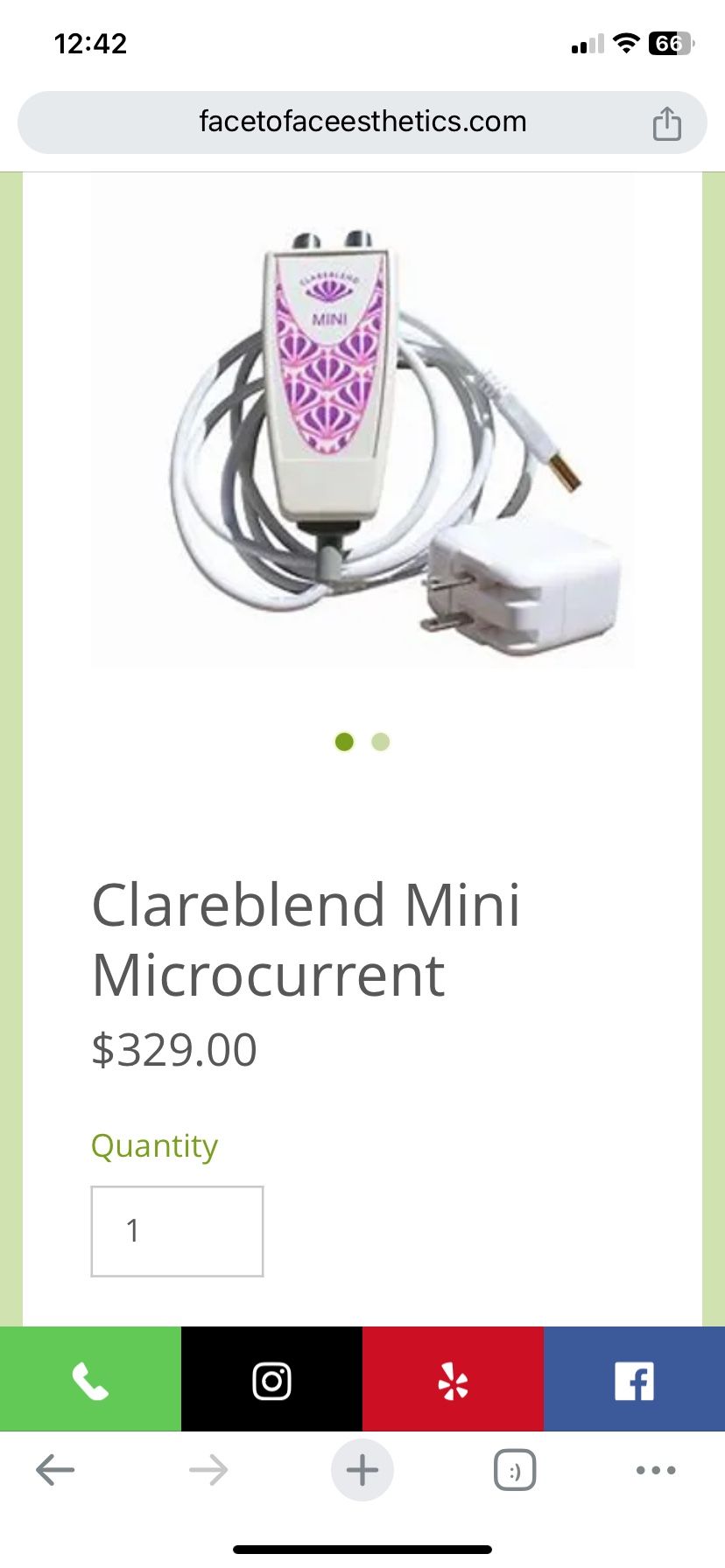 Clareblend Mini Wrinkle eraser