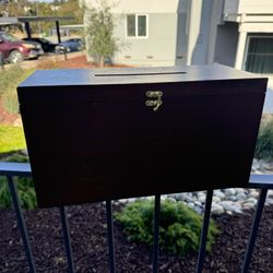 Wooden Gift Card Box