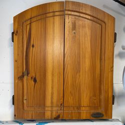 Dartboard cabinet