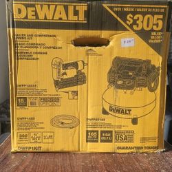 DeWALT Nailer And Compressor/Clavadora Y Compresor 