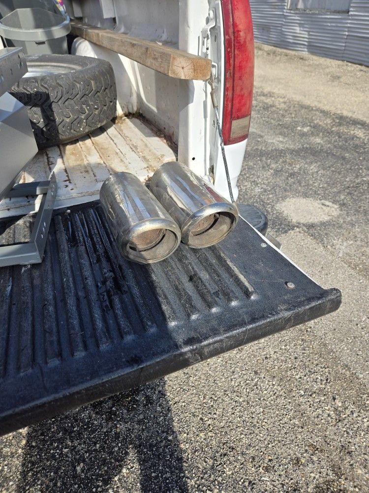 Exhaust Tips For Gm Box Or Bubble