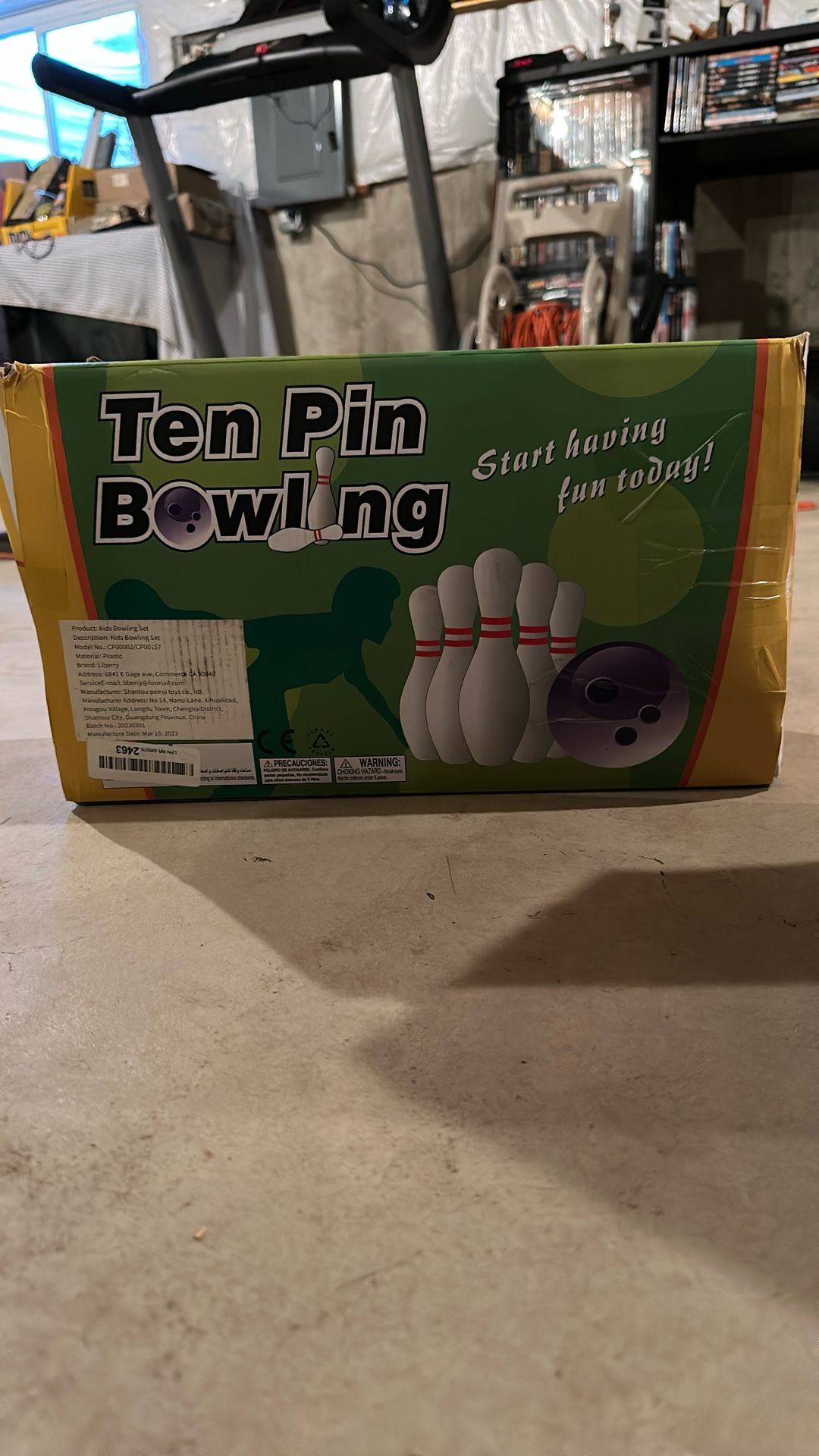 Kid’s Ten Pin Bowling Ball Set