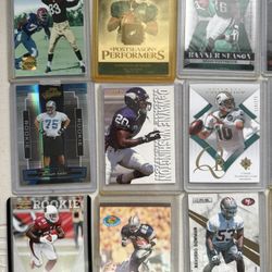 Vintage & Modern Football Card Collection - Brian Urlacher RC, Emmitt Smith, Autographs