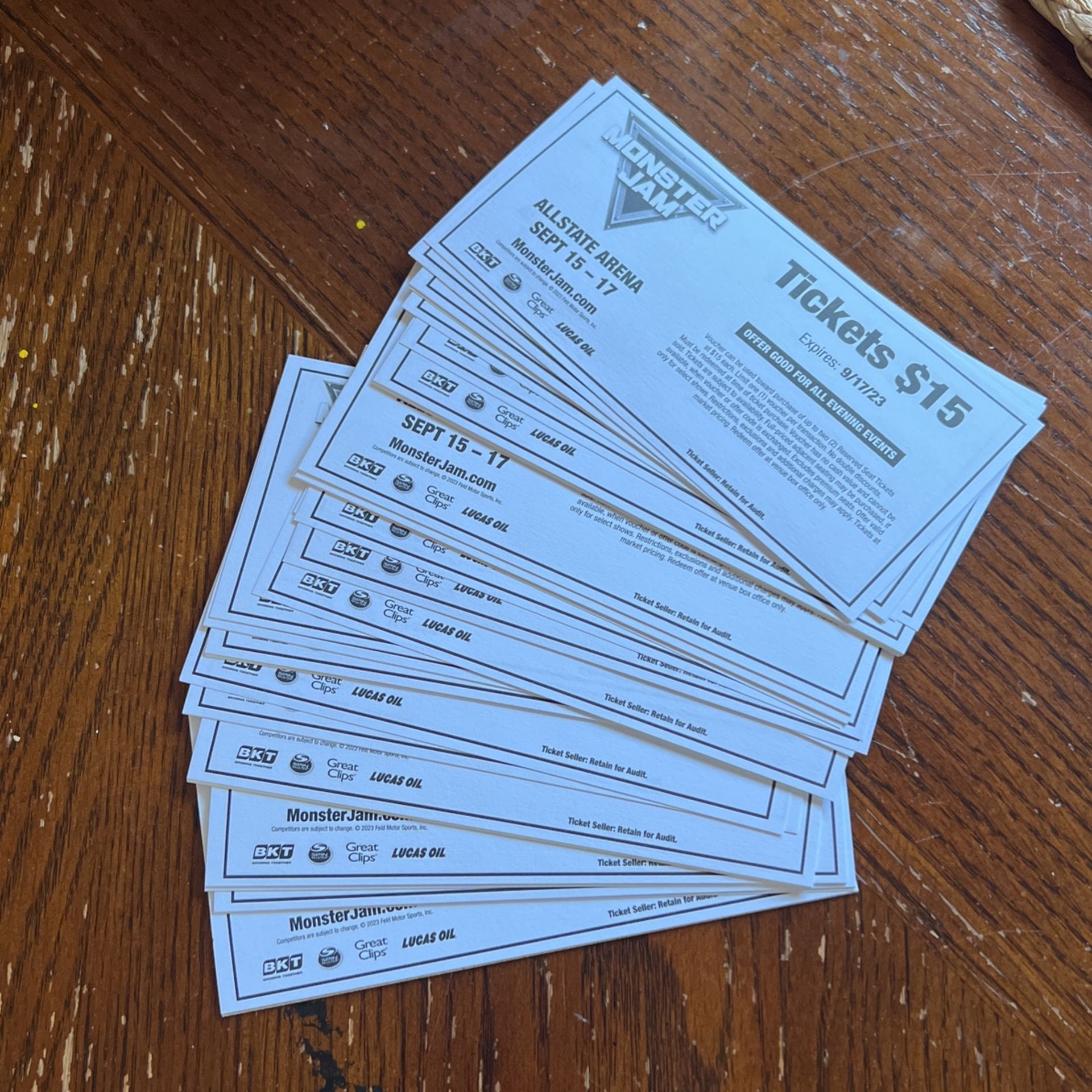 Monster jam Coupons