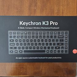 Keychron K3 Pro Keyboard with Red Switches