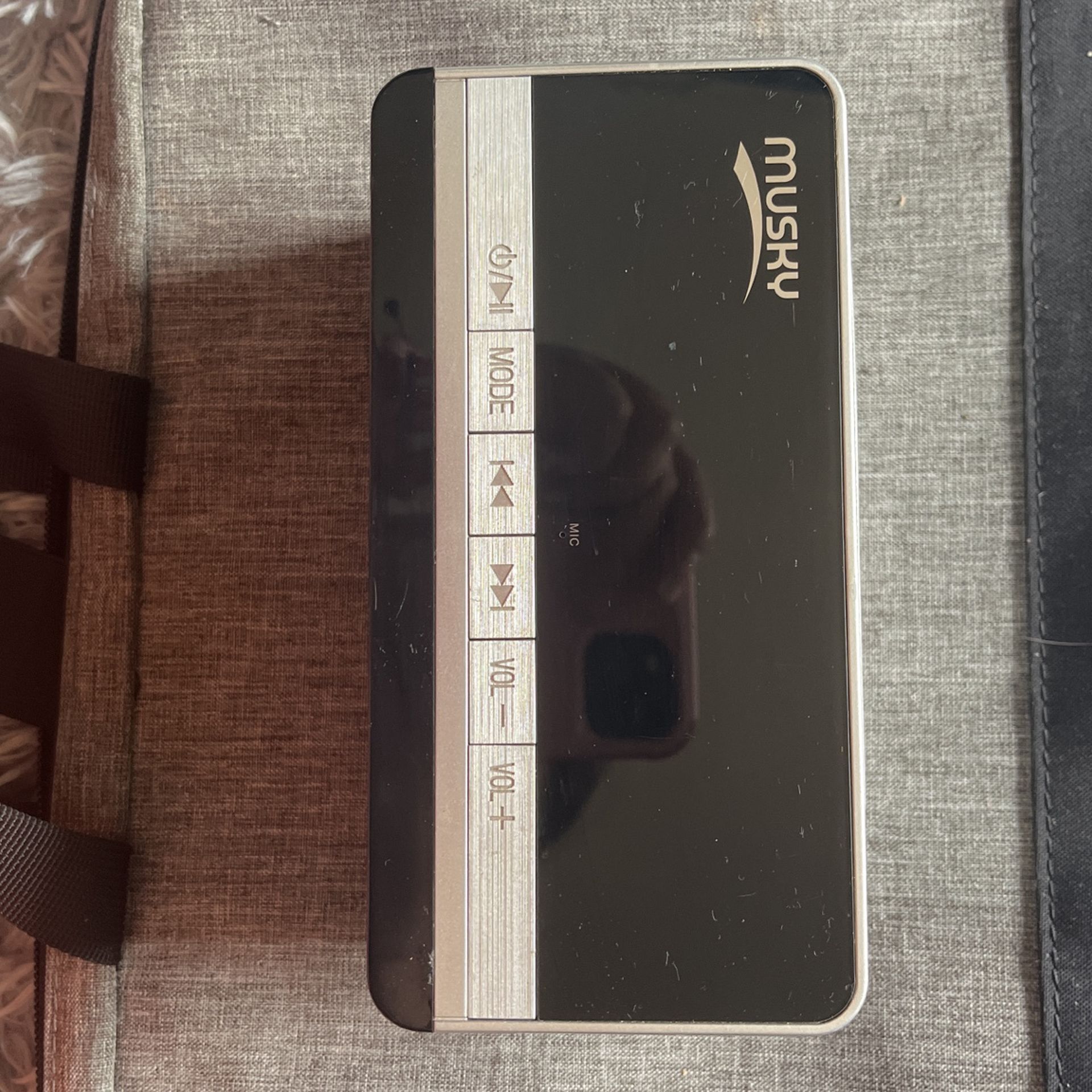 Musky Speaker And Alarm Clock