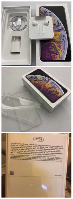 Factory UnlockediPhone XS Max 512GB Silver