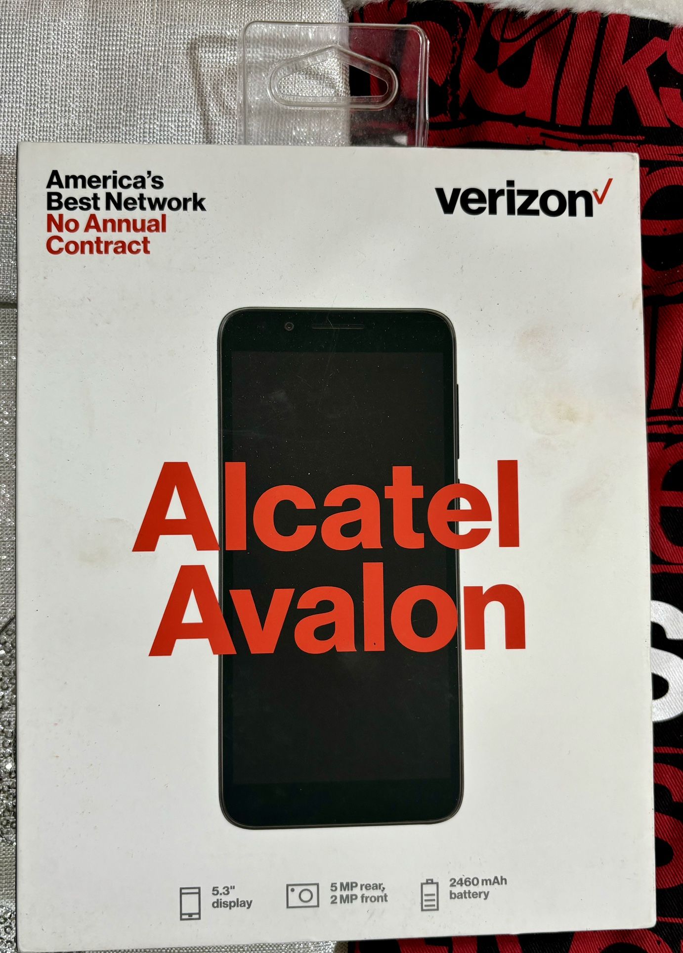 TCL Alcatel Avalon 16GB Prepaid Smartphone Grey 4G LTE Sealed Android