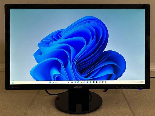 ASUS VE248Q 24" Full HD 1920x1080 2ms DisplayPort HDMI VGA LED Monitor