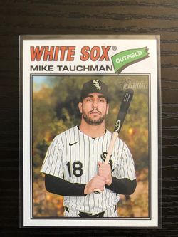 Mike Tauchman 2026 Topps Heritage Base Card #90