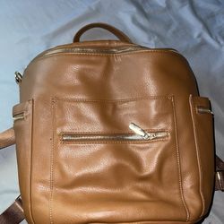 Brown Diaper Bag