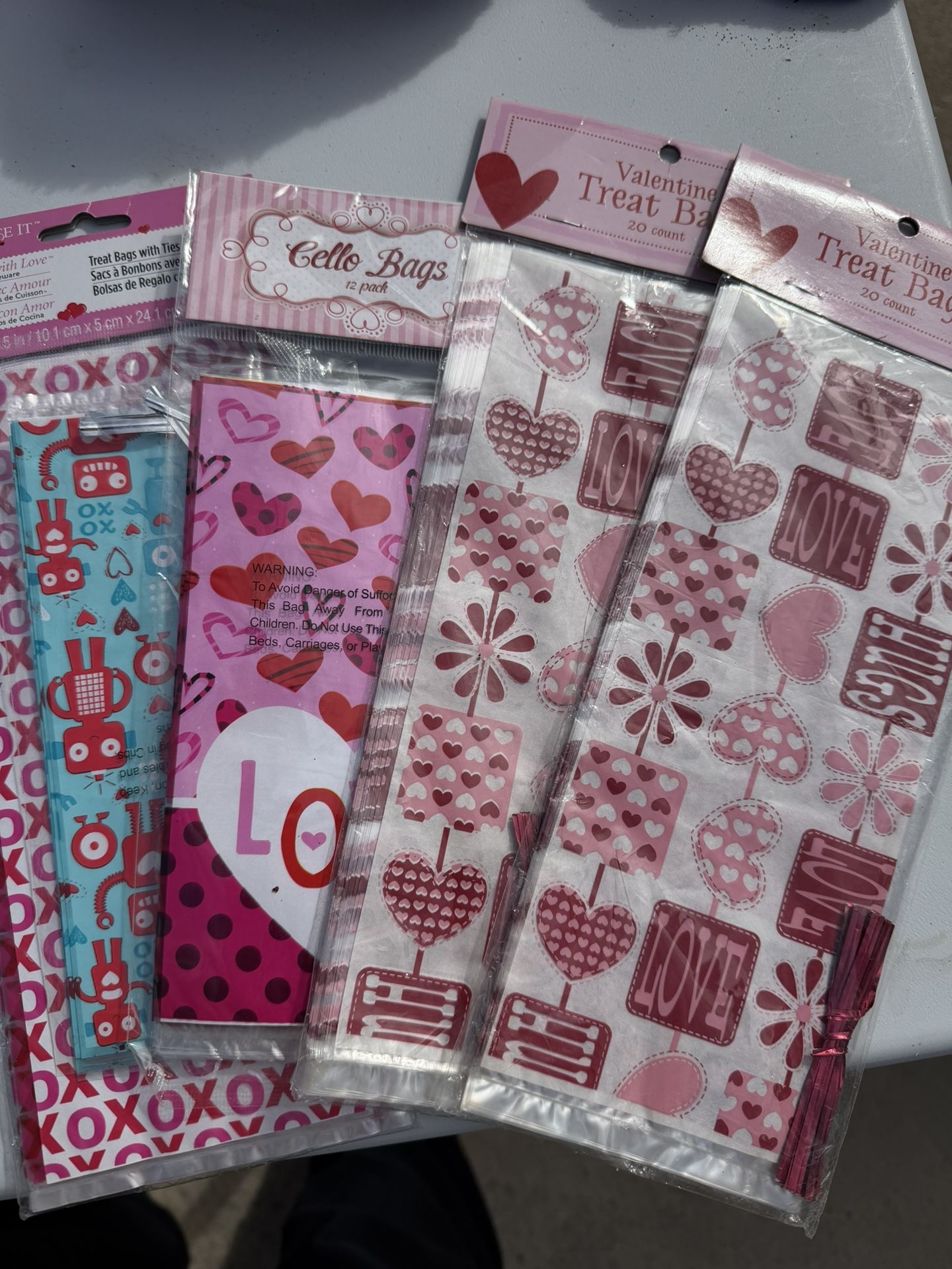 Valentine Day Treat Bags