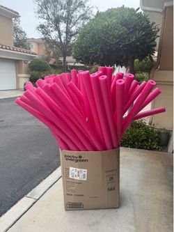 54 Hot Pink Pool Noodles
