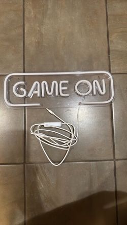 LED light GAME ON