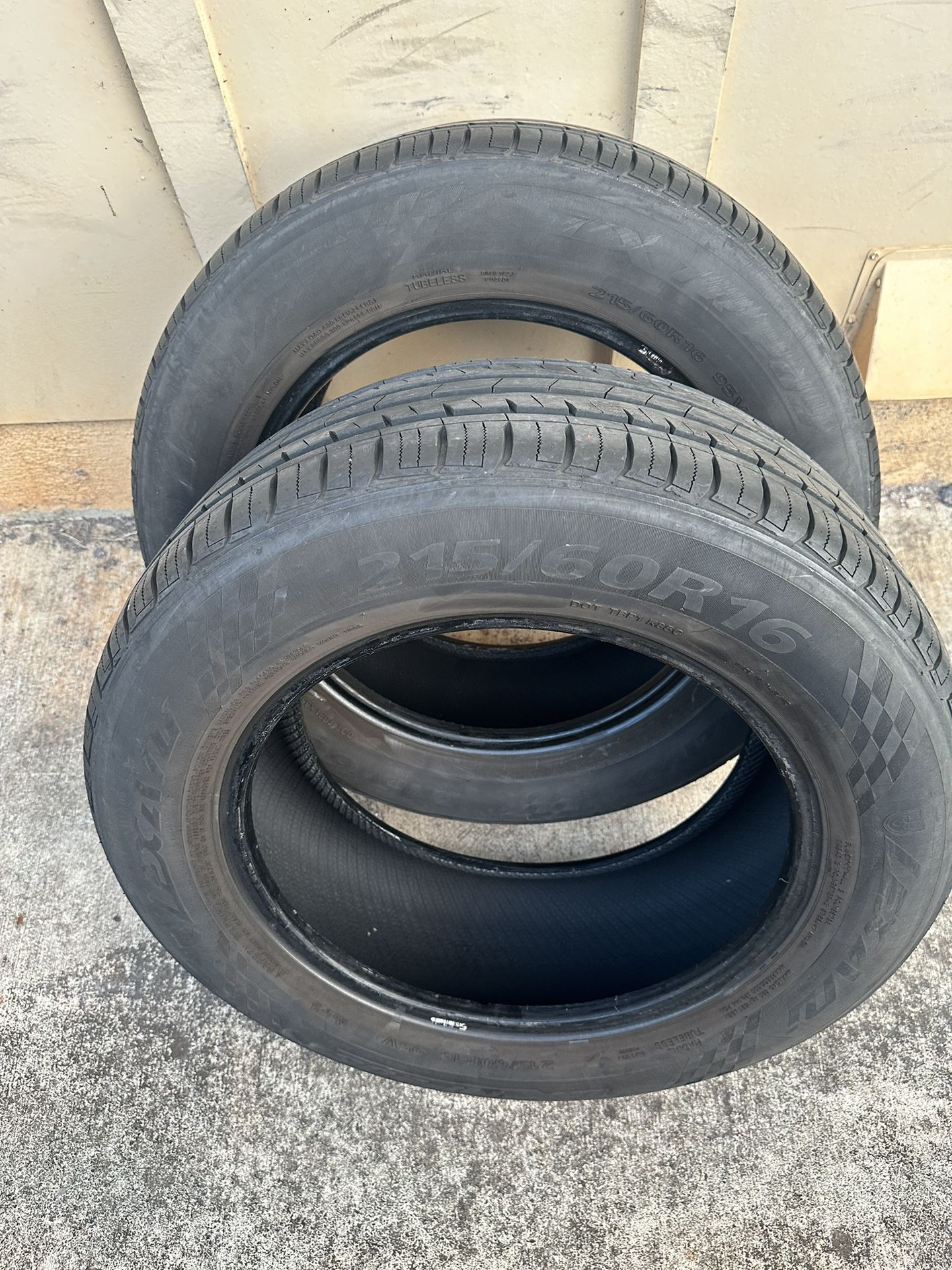 2x 215/60R16 Tires for Sale in Waipahu, HI OfferUp