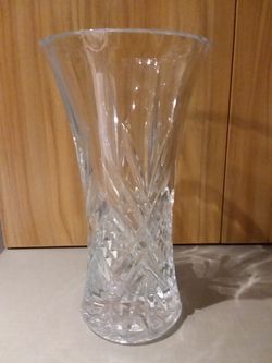 Cristal D'Arques France 12" Vase