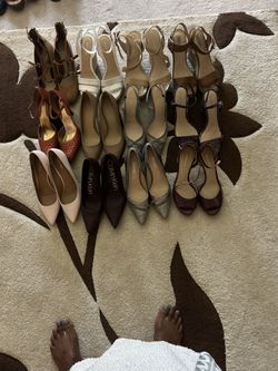 Women’s designer shoes, size 10