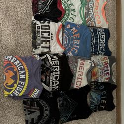 Large American Fight, Society, Buckle Brand, Name Brand Shirts