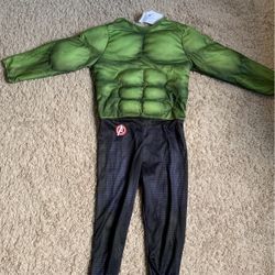 Hulk Costume-Kids Small