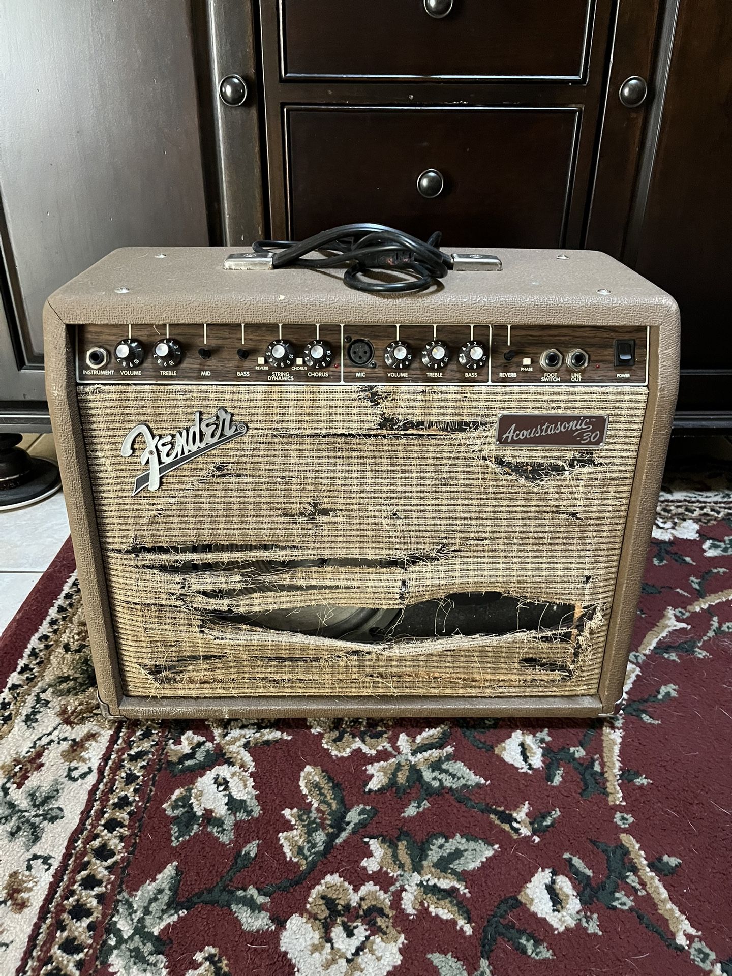 Fender Acoustasonic 30 Guitar Amp - Nonfunctional