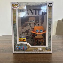 Hot Topic Exclusive Portgas D Ace Wanted Poster Funko Pop