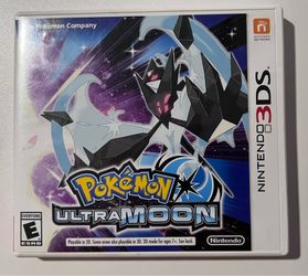 Pokémon Ultra Moon (Nintendo 3DS) Complete in Box (CIB) | Tested & Authentic | Good