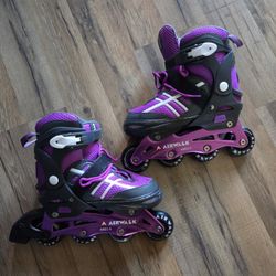 Airwalk Youth Inline Skate - Plum Purple