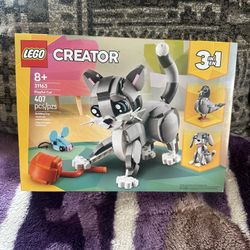 New Lego Creator 3 in 1 Playful Cat (31163)