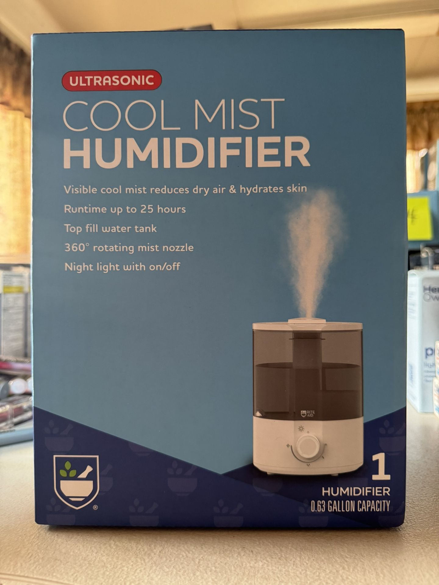 Ultrasonic Cool Mist Humidifier