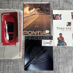 Nineteen 95 Nineteen 97 Nineteen 99 Pontiac GMC Dealer Brochure FireBird Grand Prix Grand Am Sunfire 