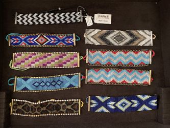 Beaded Bracelets Lot of 9