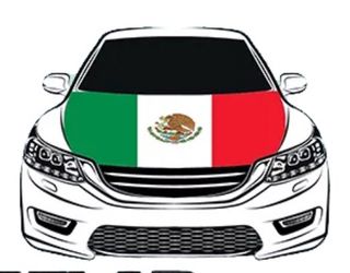 Mexico Car Flags For Hood 