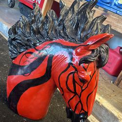 Horse head (porcelain)