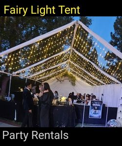 Fairy Light Party Tents