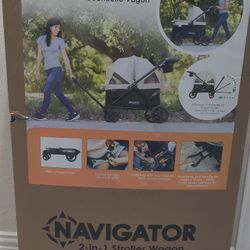Baby Trend Navigator 2-in-1 Stroller Wagon Desert Tan Color - New