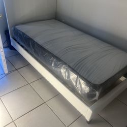 Twin Size Bed With That Mattress All New Furniture And Free Delivery 