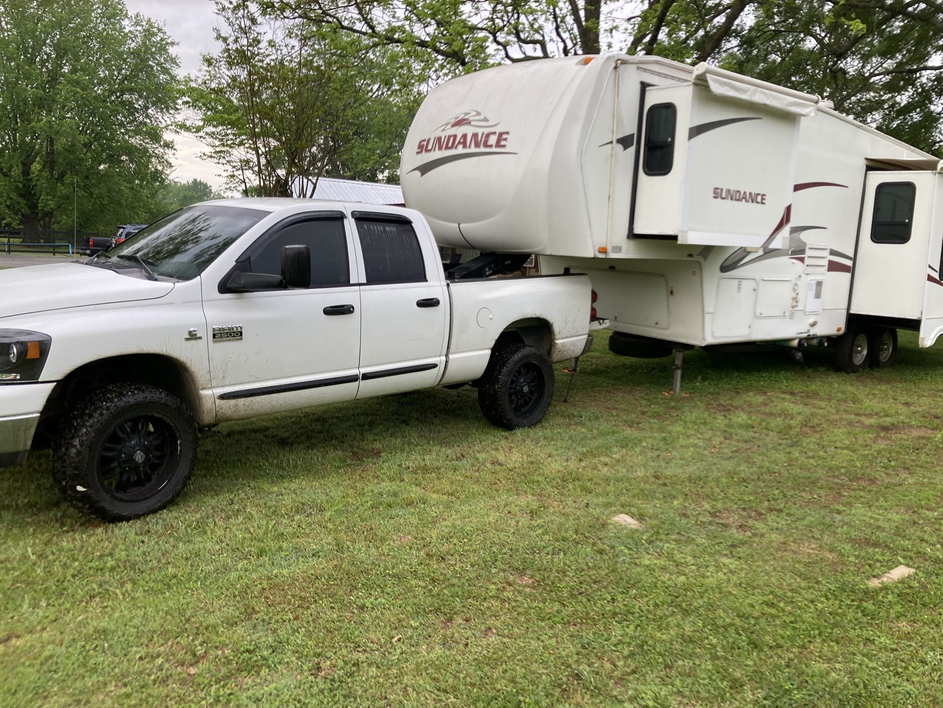 07 Dodge Ram And 08 Sundance Fifth Wheel