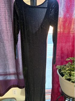 Like New Womens Elegant floor length dress