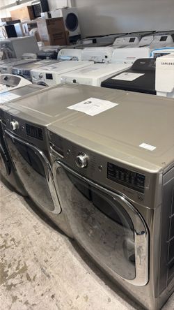 LG steam washer and dryer