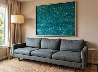 Room & Board Jasper 96" Mid-Century Modern Sofa - Performance Boucle MCM