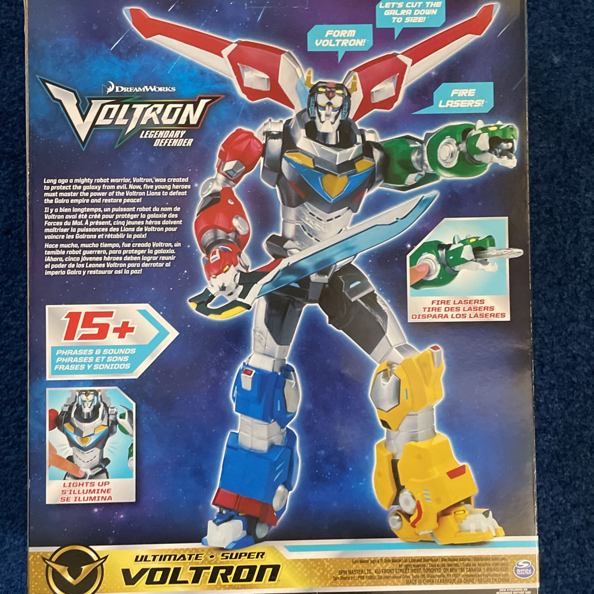 DREAM WORKS ULTIMATE VOLTRON 海外版 ゴライオン 未開封品/ 注：非